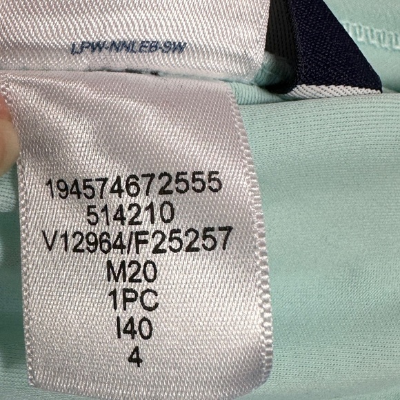 Lands' End quick dry elastic waist active board skort swim skirt, sz 4, GUC - Picture 4 of 6